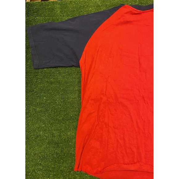 Vintage Retro Y2K Lee Sport Cleveland Indians Chief Wahoo t-shirt XL MLB - Picture 9 of 10